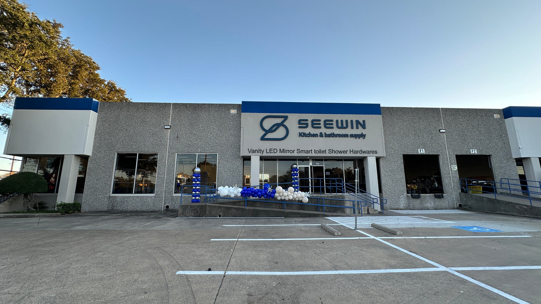 SEEWIN USA showroom, warehouse and support