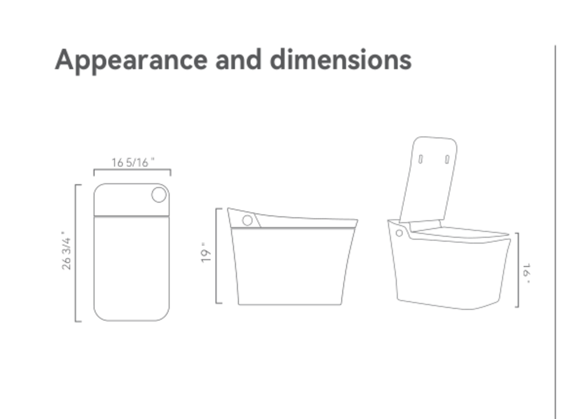 Hannover CH1-G product dimensions