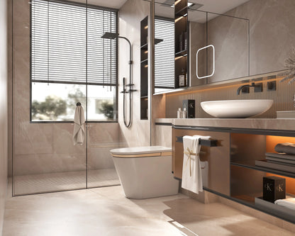 SEEWIN Leipzig CL5-G gold smart bidet toilet, product image 7