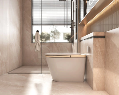 SEEWIN Leipzig CL5-G gold smart bidet toilet, product image 6
