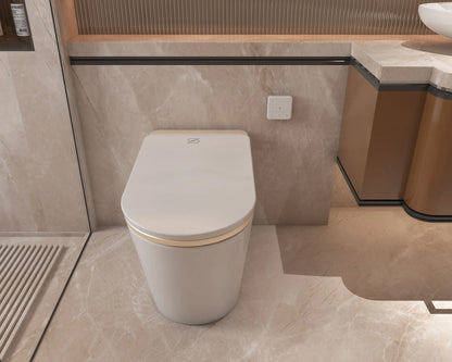 SEEWIN Leipzig CL5-G gold smart bidet toilet, product image 2