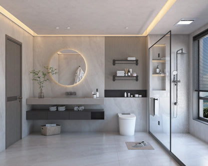 SEEWIN Munich CM1-G white smart bidet toilet, product image 6