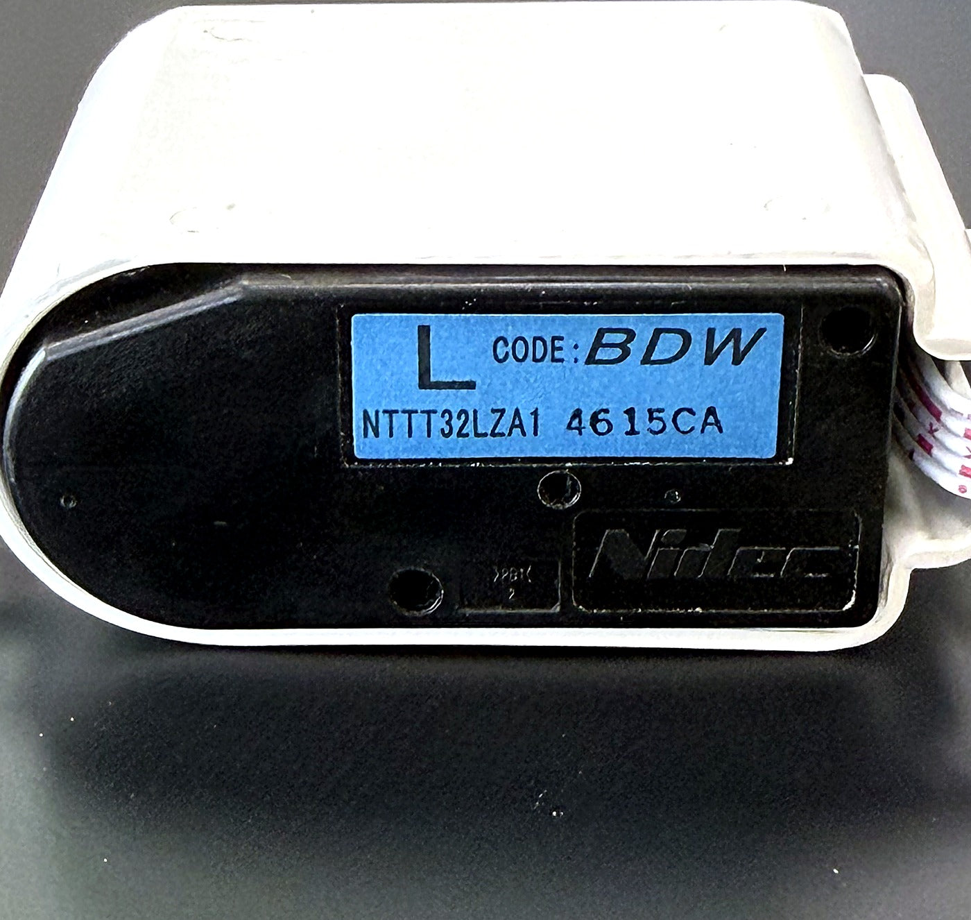 Nidec motor identification visible inside a SEEWIN smart toilet